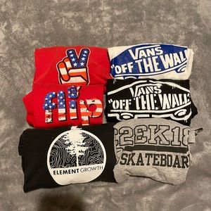 Vintage 90’s skater tees Vans and Flip
